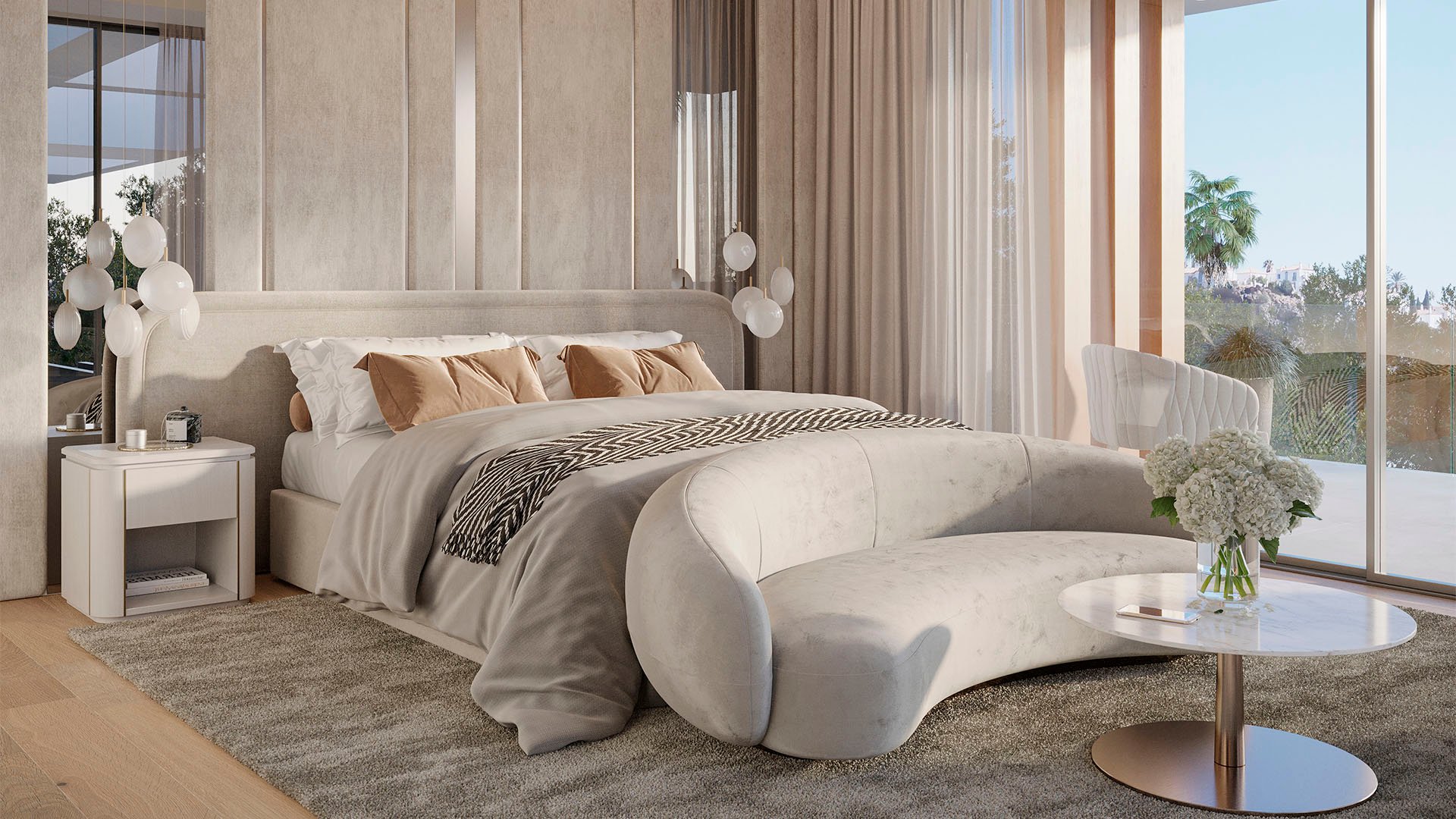 The Avenue bedroom